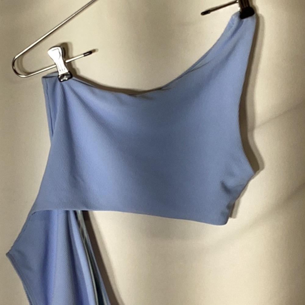 BEACH RIOT Celine Light Blue One Piece Swimsuit Size M - Picture 4 of 6